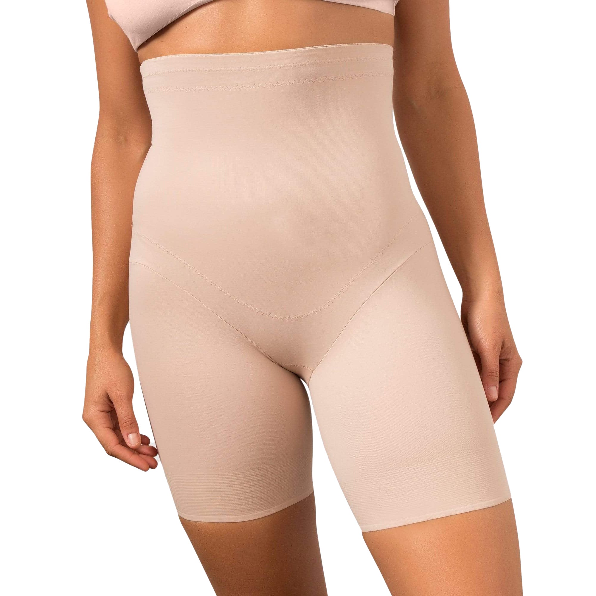 Miraclesuit Shapewear Lycra Fit Sense Extra Firm Control Shaping Bodysuit  In Warm Beige