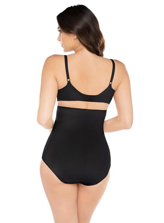 Miraclesuit Instant Tummy Tuck Open Bust Bodybriefer (Black, Small) :  : Fashion