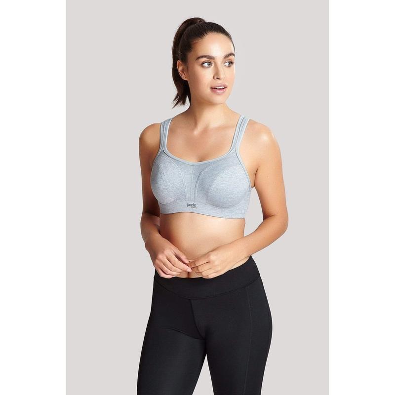 Panache Sports Bra 10G / Grey Marl Sports from Illusions Lingerie in Melbourne
