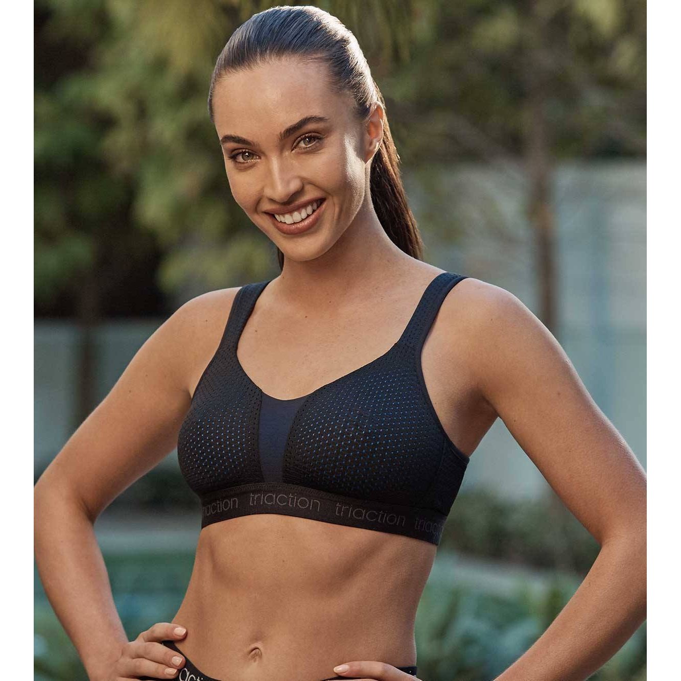 Triumph Sports Bra Triaction Energy Lite Wire Free from Illusions Lingerie in Melbourne