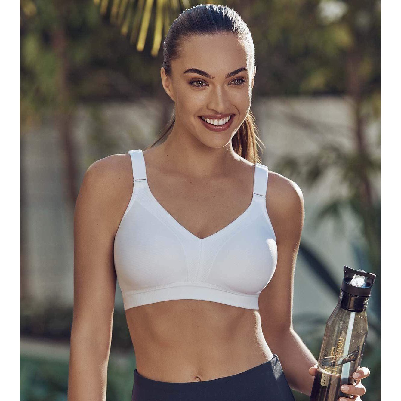 Triumph Triaction Wellness Wire Free - Sports Wirefree Bra  Available at Illusions Lingerie