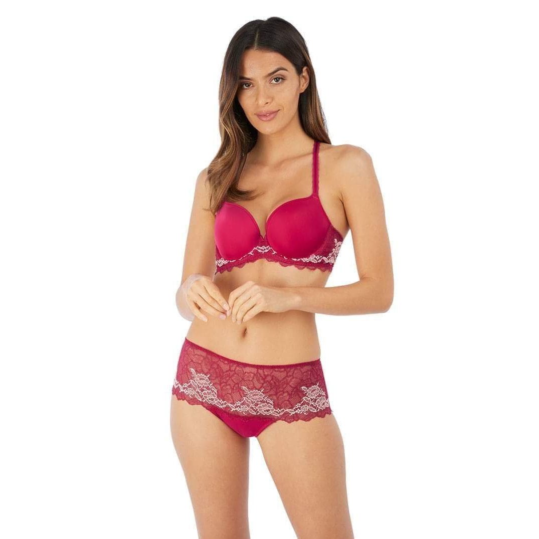 Wacoal Bra 12B / Cerise Lace Perfection from Illusions Lingerie in Melbourne